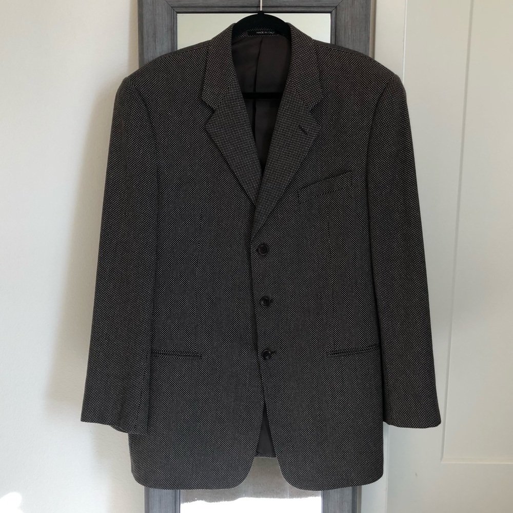 Armani Collezioni Men’s wool Blazer Sport Coat 44L